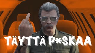 Rikollispelin Kootut Töhöilyt  Raakilekiukuttelua  GTA Online [upl. by Relyuc]