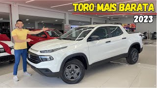 FIAT TORO ENDURANCE 2023 a versão mais barata já TURBO FLEX [upl. by Puff]