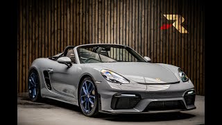 Porsche 718 Spyder 40 Spyder PDK Euro 6 ss 2dr [upl. by Ranzini]