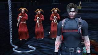 MOD DARK INFERNO RESIDENT EVIL 4  PARTE 19  TODAS LAS ARMAS DEL JUEGO [upl. by Magocsi]