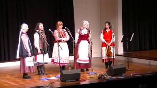 Folk Group VOLYA at NW Folklife 2018 Belarusian Folk Songs [upl. by Anna-Diane524]