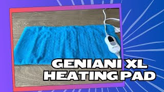 Geniani XL Electric Heating Pad [upl. by Nellad]