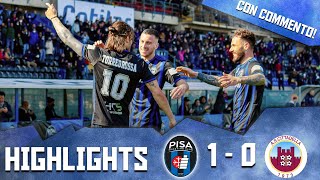 GOAL DI TORREGROSSA E SI TORNA A VINCERE  PISA 10 CITTADELLA  HIGHLIGHTS CON COMMENTO [upl. by Theadora]