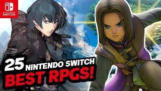 TOP 25 BEST Nintendo Switch Turn Based RPGS [upl. by Adnilev572]