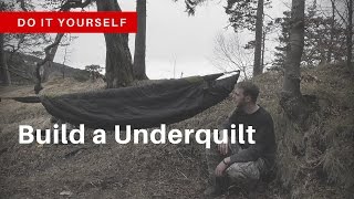 DIY Schlafsackhängematte  Underquilt selber bauen [upl. by Dabney]