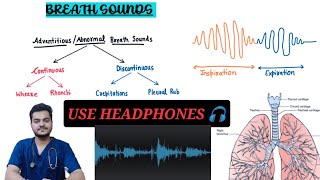 LUNG SOUNDS  Normal amp Abnormal Wheeze  Rhonchi  Rales  Rub   Breath Sounds [upl. by Domel708]