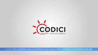 CODICI DELL AGENZIA DELLE ENTRATE UNA GUIDA PER I CITTADINI SUI SERVIZI ONLINE [upl. by Atlante49]