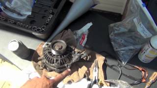 DIY Timing Belt Service 17 2003 Honda Civic SOHC Part3 [upl. by Cissie]