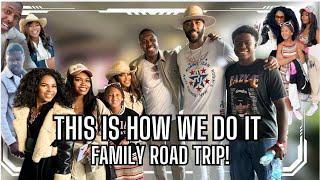 Family ROAD TRIP to see Montell Jordan [upl. by Ilhsa]