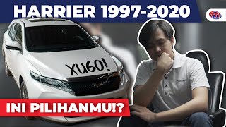 EVOLUSI TOYOTA HARRIER HINGGA 2020 Ternyata ada KERUSAKAN AC mobil HARRIER XU60 SIMAK [upl. by Attenra636]