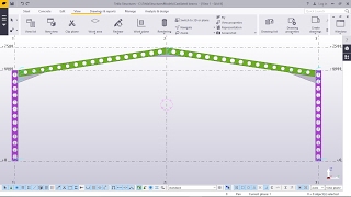 How to Create Portal Frame Using Castellated Columns and Beams [upl. by Melania]