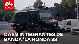 Detienen a 8 Integrantes de la banda ‘La Ronda 88’ en Peralvillo  Las Noticias [upl. by Lipman537]