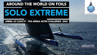 The Extraordinary Solo Race Around the World  Arkea Ultim Challenge Brest 2024 [upl. by Marthena]