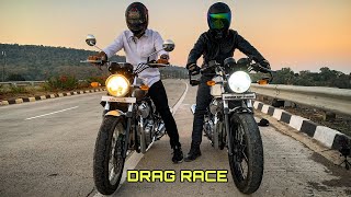 Royal Enfield Continental Gt 650 VS Harley Davidson Street Rod 750🔥  Ye Umeed Nhi Thi 😮 [upl. by Eitak]