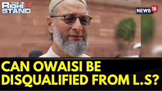 Asaduddin Owaisi Shapath Grahan 2024  Can Asaduddin Owaisi Be Disqualified From Lok Sabha [upl. by Arin]