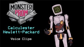 Monster Prom amp Monster Camp  Calculester HewlettPackard Voice Clips [upl. by Aceissej521]