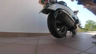 Scooter exhaust  Scarabeo 125 [upl. by Aecila474]