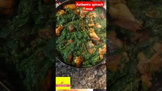 Authentic spinach soup food food cookinglivestream cooking shorts foodie 😋😋😋😋 [upl. by Bridwell]