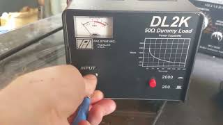 Palstar DL2K Legal Limit Dummy Load [upl. by Ortrude]