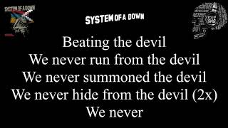 System of a Down  quotGenocidal Humanoidzquot English Lyrics [upl. by Dasteel474]