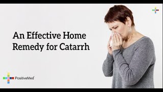 Powerful Remedies for Sinusitis and Catarrh Relief  Rhinitis  Nasal Congestion  Home Remedy [upl. by Oremoh253]