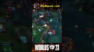 JDG vs T1 Game 4 Worlds 23 Semi Faker Solobolo amp Guma 1v2 🔥 [upl. by Enilarac648]