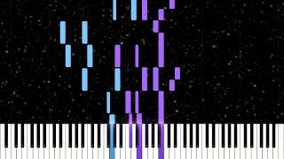 Piano Collections Final Fantasy V  Lennas Theme MIDI Tutorial [upl. by Dayir]