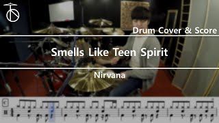 Nirvana  Smells Like Teen Spirit Drum Cover [upl. by Nonie]