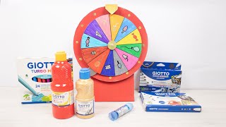 Cómo crear una ruleta de la suerte casera  Manualidades para niños [upl. by Yren]