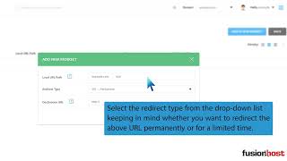 How to redirect your website in DirectAdmin Fusionhost [upl. by Owain]