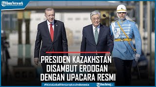 Kunjungi Turki Presiden Kazakhstan Kasım Cömert Tokayev Disambut Erdogan dengan Upacara Resmi [upl. by Larimore392]