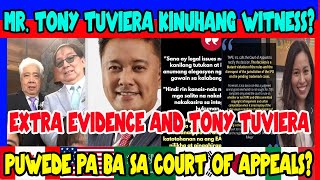 TAPE may extra evidence at Witness si Tony Tuviera [upl. by Hulbert]