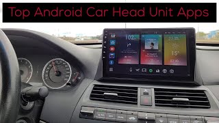 Top Android auto head unit apps which cost little to none [upl. by Sherburne171]