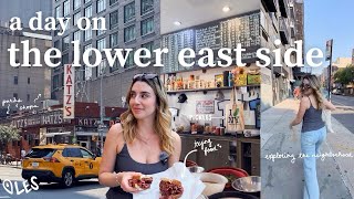 spend a full day with me on the lower east side  EXPLORING NYC 02 [upl. by Bridget]