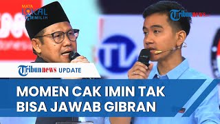 Cak Imin MENYERAH Tak Bisa Jawab Pertanyaan Gibran soal SGIE Apa Itu Saya Tak Pernah Dengar Itu [upl. by Justicz]