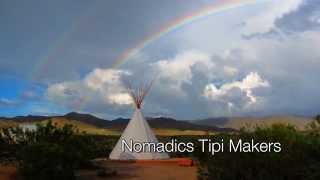 Nomadics Tipi Makers Setup Demonstration PREVIEW [upl. by Ardnoik932]