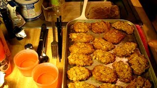 Oatmeal Cookies quotfruitcake stylequot easy recipe [upl. by Eerdna773]