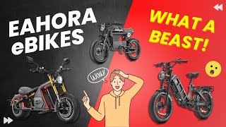 Top 5 Eahora Electric Bikes 🚴‍♂️ Unleash a Supercharged Ride 🌟 [upl. by Tilden417]