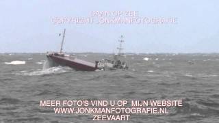 schepen op zee 1 dag na de storm [upl. by Yniattirb723]