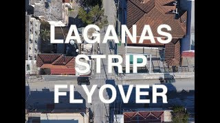 Zakynthos  Laganas Strip flyover  18 March 2018  The calm before the storm [upl. by Driscoll]