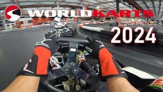 WORLDKARTS KORTRIJK 2024 NEW LAYOUT  A Few Laps [upl. by Thea251]