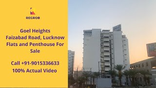 Goel Heights ☎️ 7428092718  Flats For Sale on Faizabad Road Lucknow 💰4128 Lac onwards [upl. by Vannie]