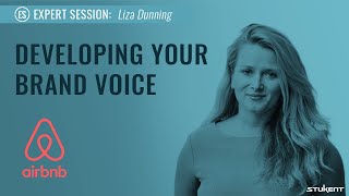 Developing Your Brand Voice  Liza Dunning of Airbnb [upl. by Pernick]