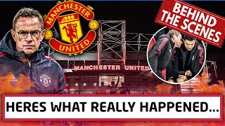 Behind The Scenes In Uniteds Season Of Chaos  EXCLUSIVE Inside Scoop [upl. by Wolfram103]