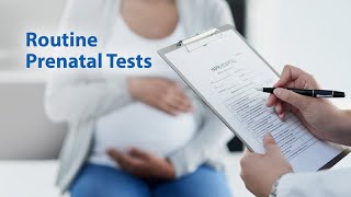 Routine Prenatal Tests [upl. by Amby]