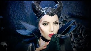 Disneys Maleficent Makeup Tutorial [upl. by Gannie]