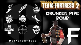 Drunken Pipe Bomb Team Fortress 2 OST 09  Metal Fortress Final Remix [upl. by Akkahs]