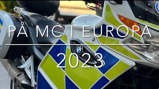 På MC i Europa 2023 med en BMW K1300 Polismotorcykel Now with subtitles [upl. by Sandie]