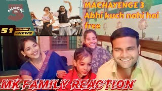 EMIWAY  MACHAYENGE 3  SWAALINA   OFFICIAL MUSIC VIDEO  Mk family reaction emiwaybantai [upl. by Yecak]