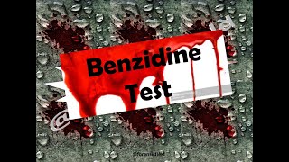 Benzidine Test [upl. by Fellner]